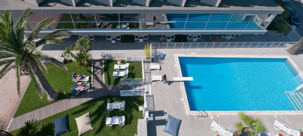 Hotel Eden Альба-Адриатика Экстерьер фото